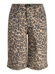 JJXX Bermudy Sarah 12283781 Brązowy Baggy Fit. Brązowe szorty damskie JJXX, bez wzorów, z bawełny. Za 119.99 zł.