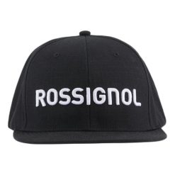 Czapka typu snapback Rossignol Corporate. Czarne czapki damskie Rossignol, bez wzorów. Za 197.50 zł.