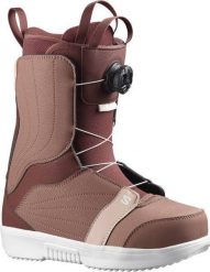 Salomon Buty Pearl BOA Dusty Pink Burgundy 2023 (L41707700). Czerwone obuwie sportowe damskie Salomon, bez wzorów, bez zapięcia. Za 879.00 zł.
