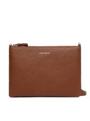 Coccinelle Torebka MMA Best Crossbody E5 MMA 55 F5 01 Brązowy. Brązowe listonoszki damskie Coccinelle, bez wzorów, ze skóry, bez dodatków. Za 409.99 zł.