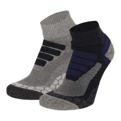 Skarpety turystyczne Quarter Xtreme 2 par Multi Niebieski. Niebieskie skarpetki damskie XTREME SOCKSWEAR, bez wzorów. Za 129.99 zł.