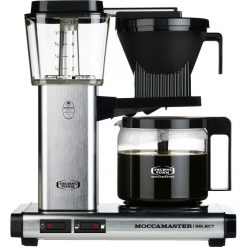 Moccamaster KBG 741 Select - Silver Brushed - Ekspres przelewowy. Szare ekspresy przelewowe Moccamaster. W wyprzedaży za 989.99 zł.