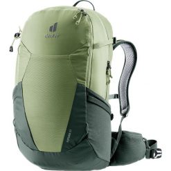 Plecak z siatką dystansową Deuter Futura 27 - grove/ivy. Brązowe plecaki damskie Deuter, bez wzorów, sportowe. Za 608.49 zł.