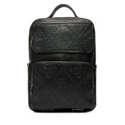 Plecak Guess. Czarne plecaki męskie Guess, z aplikacjami. Za 639.99 zł.