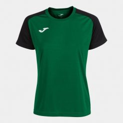 Koszulka do piłki nożnej damska Joma Academy IV. Czarne bluzki damskie Joma, xl, bez wzorów, z poliesteru, sportowe, bez kołnierzyka, bez ramiączek. Za 88.45 zł.