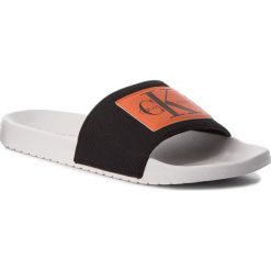 Klapki CALVIN KLEIN JEANS - Vital S0548 Black. Czarne klapki męskie Calvin Klein Jeans, bez wzorów, z jeansu, bez zapięcia. W wyprzedaży za 179.00 zł.