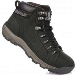 Męskie buty trapery trekkingowe czarne CATERPILLAR CAT. Czarne trekkingi męskie CATERPILLAR, na zimę, bez zapięcia. Za 429.00 zł.