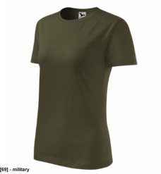 Classic New 133 - ADLER - Koszulka damska, 145 g/m2 - military XL. Bluzki damskie MALFINI, m, bez wzorów, bez kołnierzyka, bez ramiączek. Za 23.23 zł.