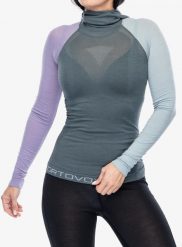 Bluza termoaktywna damska Ortovox 120 Comp Light Hoody. Zielone bluzy damskie ORTOVOX, na zimę, m, bez wzorów, z dzianiny, bez ramiączek. Za 473.00 zł.