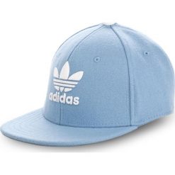 Czapka z daszkiem adidas - T H Snapback Ca CD6239 Ashblu/White. Niebieskie czapki damskie Adidas, bez wzorów, z materiału. W wyprzedaży za 129.00 zł.