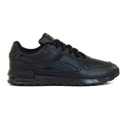 Buty do chodzenia męskie Puma Graviton Pro. Czarne buty sportowe męskie Puma, bez wzorów, z materiału, bez zapięcia, trekkingowe. Za 371.00 zł.