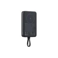 Xiaomi 33W Magnetic Power Bank 10000mAh (Integrated Cable) | 10000 mAh | Gray. Szare powerbanki Xiaomi. Za 180.99 zł.