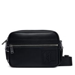 Saszetka KARL LAGERFELD. Czarne saszetki i nerki męskie KARL LAGERFELD, małe. Za 999.99 zł.