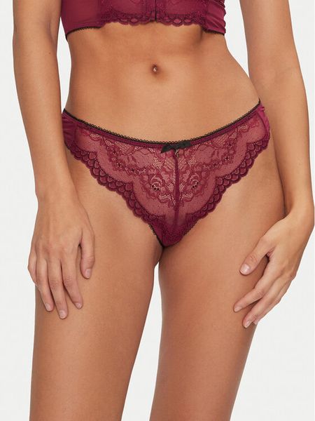 Gossard Stringi Superboost 7716 Fioletowy. Fioletowe majtki damskie Gossard, z syntetyku. Za 69.99 zł.