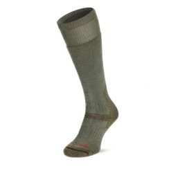 Skarpety wysokogórskie Bridgedale Explorer Heavy Merino P Knee. Zielone skarpetki damskie Bridgedale, bez wzorów, z wełny. Za 130.99 zł.