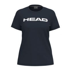 T-shirt Head Club Original Woman. Niebieskie t-shirty damskie Head, bez wzorów, sportowe, bez kołnierzyka, bez ramiączek. W wyprzedaży za 117.00 zł.