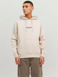 Jack&Jones Bluza Vesterbro 12241687 Écru Relaxed Fit. Bluzy męskie Jack&Jones, m, bez wzorów, z syntetyku, bez ramiączek, bez kaptura. W wyprzedaży za 89.99 zł.