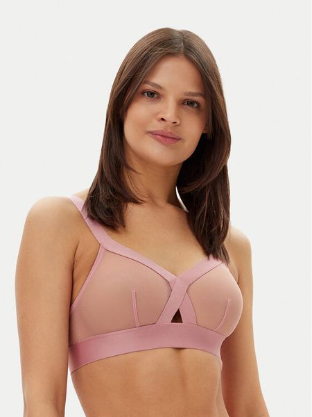 DKNY Biustonosz bezfiszbinowy DK4084 Fioletowy. Fioletowe biustonosze DKNY, bez wzorów, z syntetyku. Za 129.99 zł.