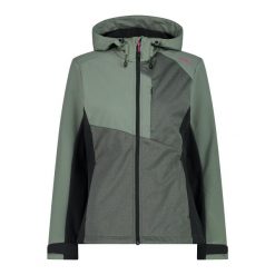 Kurtka damska turystyczna CMP 34A3086. Szare kurtki sportowe damskie CMP, s, bez wzorów, bez ramiączek, bez kaptura, trekkingowe. Za 483.45 zł.