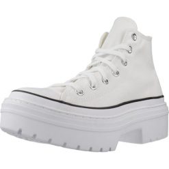 Tenisówki Converse Model Chuck Taylor All Star Lugge Kolor Biały. Białe trampki i tenisówki damskie Converse, bez wzorów, z tkaniny, bez zapięcia. W wyprzedaży za 376.65 zł.