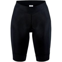 Szorty damskie Craft Core Endur. Czarne obuwie sportowe damskie Craft, bez wzorów, bez zapięcia, rowerowe. W wyprzedaży za 220.50 zł.