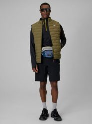 4F Spodenki trekkingowe szybkoschnące męskie - czarne 3XL. Czarne szorty męskie 4F, bez wzorów, z materiału. Za 169.99 zł.