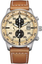 Zegarek Citizen Męski Zegarek Aviator Chrono CA0880-15X Vintage Lotnictwo i Eco-Drive. Zegarki męskie CITIZEN, bez wzorów. Za 1,044.99 zł.