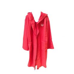 Szlafrok Arena Losange. Czerwone szlafroki damskie ARENA, m, bez wzorów, bez ramiączek, bez kaptura. Za 303.00 zł.