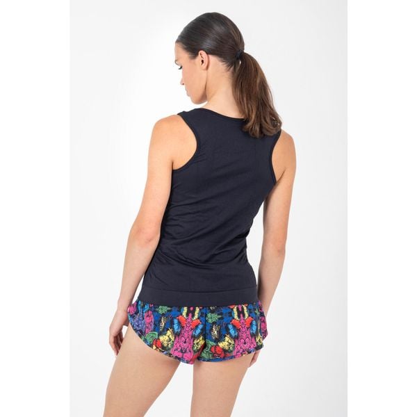 Bokserka sportowa Damska Nessi Sportswear Zabudowana Ultra. Czarne koszulki sportowe damskie NESSI SPORTSWEAR, l, bez wzorów, bez ramiączek, na fitness i siłownię. Za 229.00 zł.