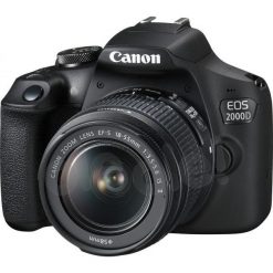 Canon EOS 2000D + EF-S 18-55mm f/3,5-5.6 IS II + torba SB130 + karta 16GB- szybka wysyłka! - Raty 20 x 79,95 zł - Raty do 20x0%. Lustrzanki cyfrowe Canon. Za 1,599.00 zł.