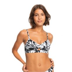 Góra od stroju kąpielowego ROXY PT Roxy Love The Cross Step. Białe bikini Roxy, xs, bez wzorów. Za 85.99 zł.