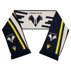 Szalik Hellas Vérone 2022/23. Niebieskie szaliki damskie Macron, bez wzorów. Za 165.50 zł.