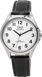 Zegarek QQ Zegarek męski QQ C192-304 czarny. Czarne zegarki męskie Q&Q, bez wzorów. Za 151.00 zł.