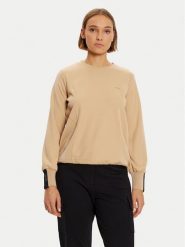 Liu Jo Sport Bluza TF4257 J4751 Beżowy Regular Fit. Brązowe bluzy damskie Liu Jo Sport, m, bez wzorów, z syntetyku, sportowe, bez ramiączek, bez kaptura. Za 259.99 zł.