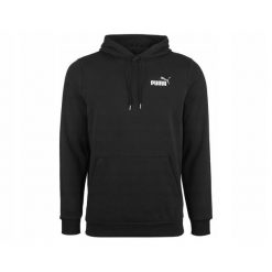 Bluza sportowa z kapturem męska czarna Puma Ess+ 2 Coi Small Logo. Czarne bluzy sportowe męskie Puma, m, bez wzorów, z kapturem, na fitness i siłownię. Za 149.00 zł.