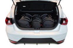 Torby Do Bagażnika Hyundai I20 2020+ 3Szt Kjust. Czarne torby podróżne damskie KJUST, bez wzorów, z kauczuku. Za 921.00 zł.