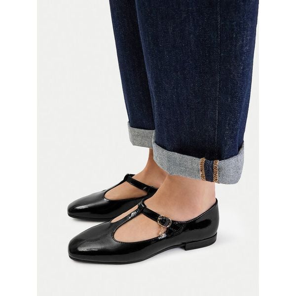 Baleriny Lasocki. Czarne balerinki damskie Lasocki, bez wzorów, bez obcasa, bez zapięcia. Za 169.99 zł.