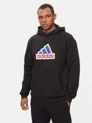 Adidas Bluza Future Icons Badge of Sport IS3233 Czarny Relaxed Fit. Czarne bluzy męskie Adidas, m, bez wzorów, z bawełny, sportowe, bez ramiączek, bez kaptura. Za 189.99 zł.