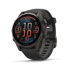 Garmin Fenix 8 43mm AMOLED Sapphire Black. Czarne zegarki sportowe Garmin, bez wzorów. Za 5,306.99 zł.