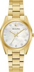Zegarek Bulova Zegarek damski Bulova 97P172 złoty. Żółte zegarki damskie Bulova, złote. Za 1,195.00 zł.