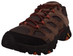 Buty trekkingowe męskie Merrell Trekkingowe Męskie Moab 3 Gtx Gore-tex. Brązowe trekkingi męskie Merrell, z gore-texu, bez zapięcia. Za 721.00 zł.