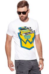 WRANGLER T SHIRT B&Y CREW TEE WHITE W7C41FK12 112131688. Białe t-shirty męskie Wrangler, m, bez wzorów, z bawełny, bez kołnierzyka, bez ramiączek. W wyprzedaży za 39.99 zł.
