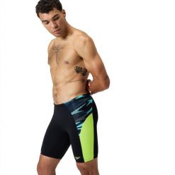Kąpielówki męskie spodenki kąpielowe Speedo Endurance Max Splice. Czarne kąpielówki męskie Speedo, m, bez wzorów. Za 189.99 zł.