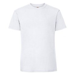 Koszulka Unisex Dla Dorosłych Iconic 190. Białe bluzki damskie fruit of the loom, xl, bez wzorów, sportowe, bez kołnierzyka, bez ramiączek. Za 38.99 zł.