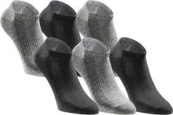 Skarpetki Tastic 6-pak Giftbox Czarno-szary Mix 43-46. Szare skarpetki damskie Erima, bez wzorów, z bawełny. Za 117.99 zł.