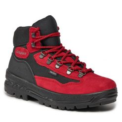 Trekkingi Grisport. Czerwone obuwie trekkingowe damskie Grisport, bez zapięcia. Za 249.99 zł.