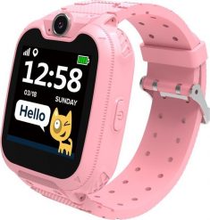 Smartwatch Canyon Tony KW-31 Różowy (CNE-KW31RR). Czerwone zegarki smartwatch Canyon, bez wzorów. Za 136.16 zł.