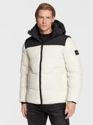 Calvin Klein Kurtka zimowa Crinkle Color Block K10K110337 Écru Regular Fit. Kurtki męskie Calvin Klein, na zimę, m, bez wzorów, z syntetyku, bez kaptura. Za 1,399.00 zł.