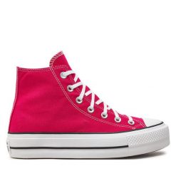Trampki Converse. Zielone trampki i tenisówki damskie Converse, bez wzorów, bez zapięcia. Za 399.99 zł.