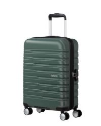 Walizka podróżna American Tourister Flashline Spinner 55 34. Zielone walizki damskie American Tourister, bez wzorów, z materiału. Za 419.99 zł.